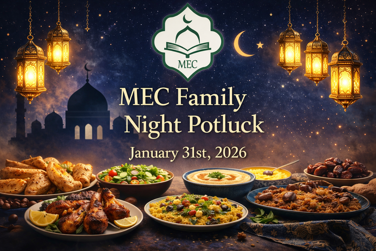 MEC Family Night Potluck - January 31st, 2026