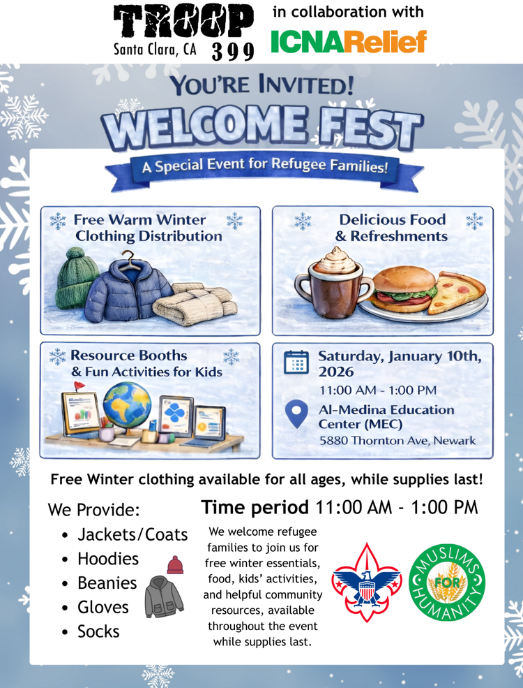 Special Event For Refugees - Jan 10th, 2026 11a-1pm